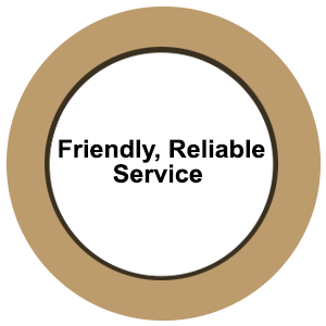 Friendly,-Reliable-Service badge